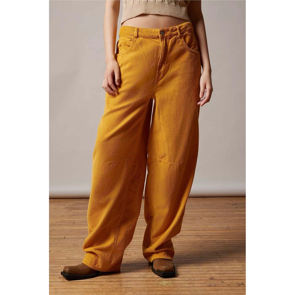 BDG Logan Corduroy Baggy Buckle Pant womens 27 Urban Outfitters